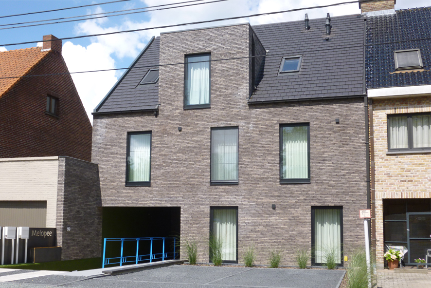 Voorzijde Nieuwbouw appartementen